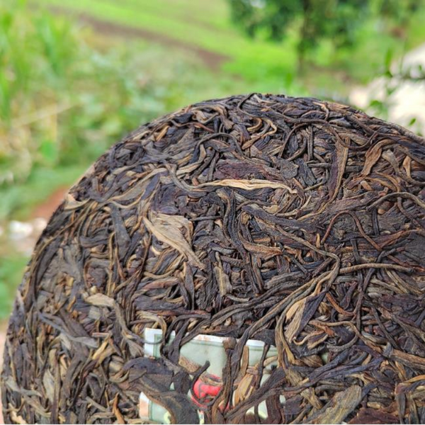 357g Year Aged Puerh Raw Tea Cake Yunnan Old Pu-erh Shengcha Old Pu'er Tea