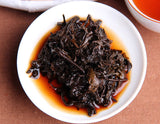 357g Hu Po Chun Amber * Haiwan Old Comerade Puer Tea Cake Ripe Pu-erh Shu Tea