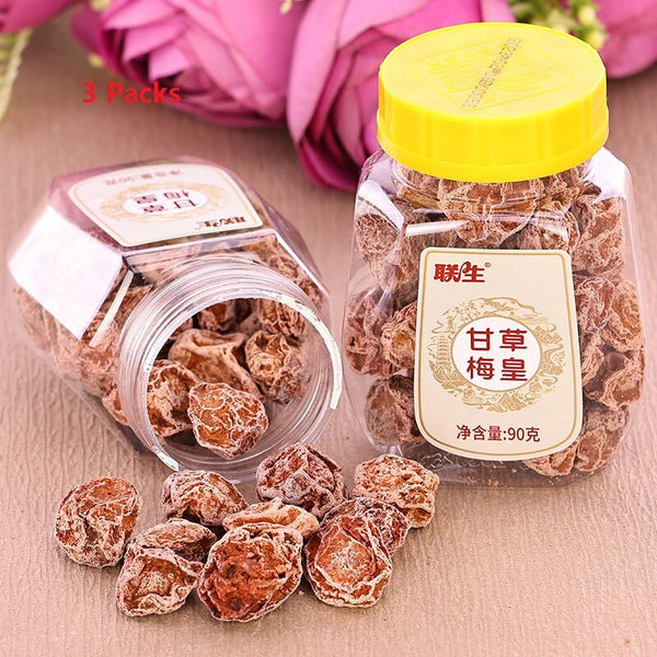 90g*3can Preserved Dried Plum Sour & Sweet Chinese Asian Food Fruit Snack