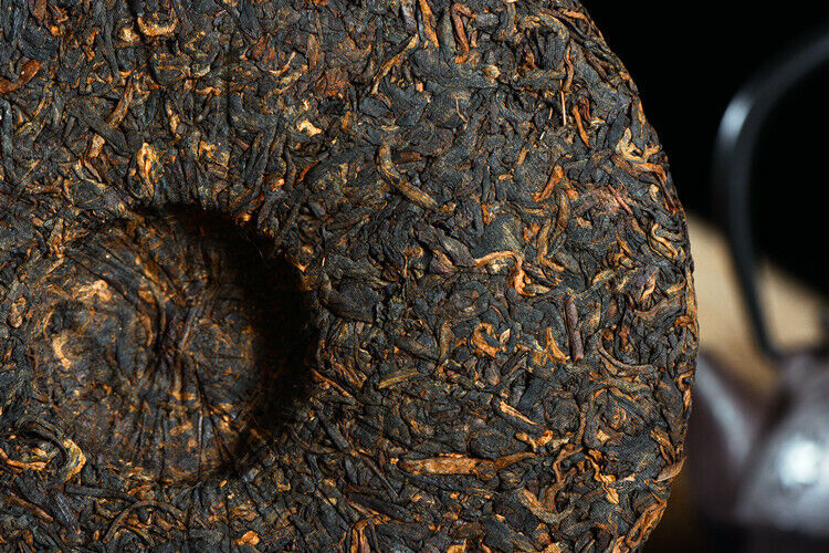 Menghai Heaven Earth Royal Collection Golden Bud Tea Puer Ripe Pu-erh 357g