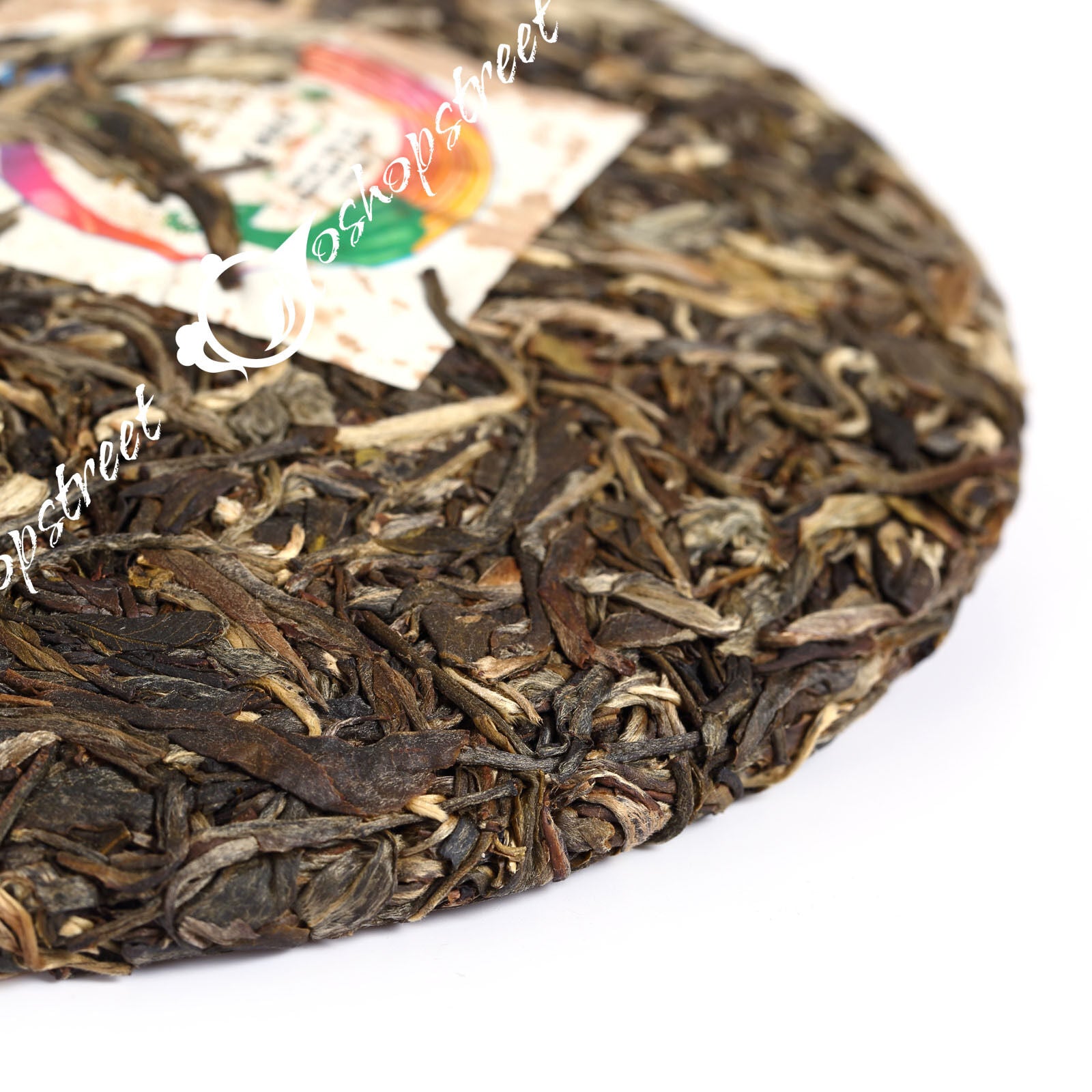 Year 357g Organic Certified Peafowl Banzhang Cake Raw Puer Pu'er Puerh Tea