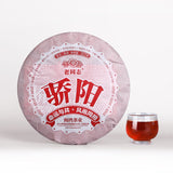 357g "Jiao Yang" Haiwan Old Comrade Blazing Sun Ripe Puerh Natural Puer Tea
