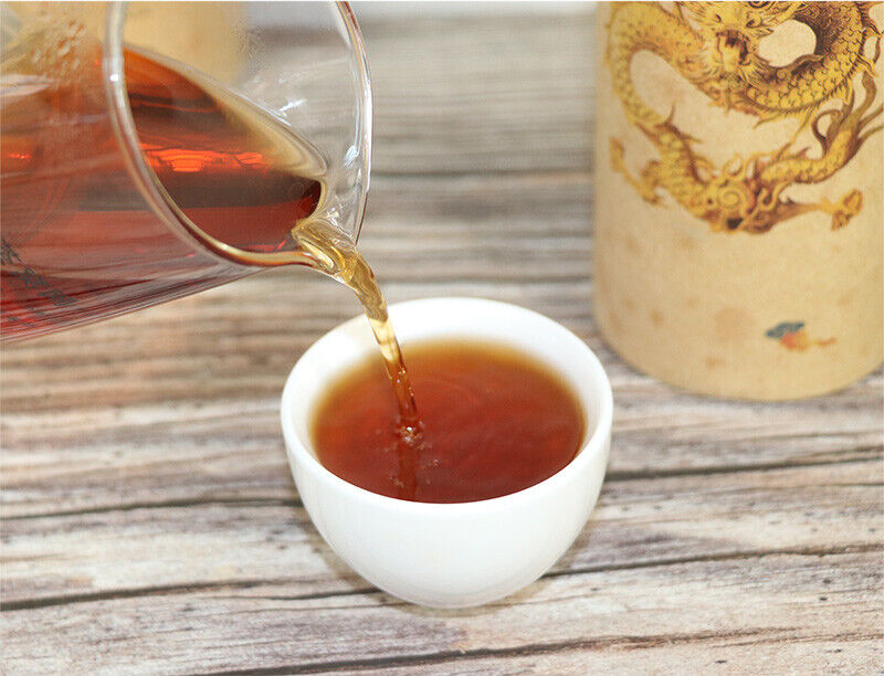 China Tea Ripe Puer Gongting Palace Pu'er Cooked Tea Loose Tea 150g Tin