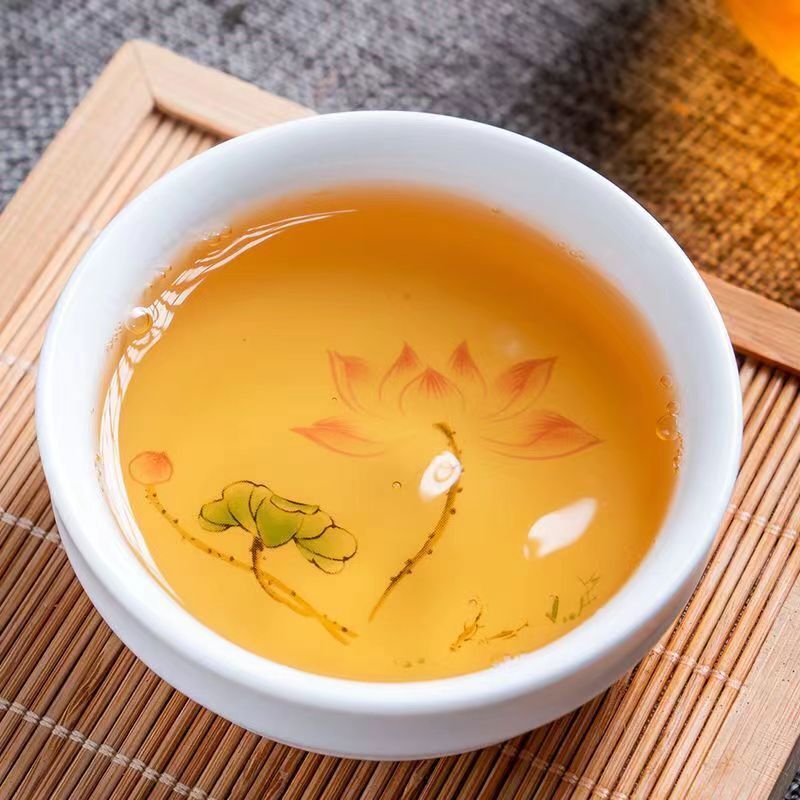 Pu'er Tea Yunnan Pu'er Raw Tea Cake Ancient Tree Golden Leaf Puerh Shengcha 357g