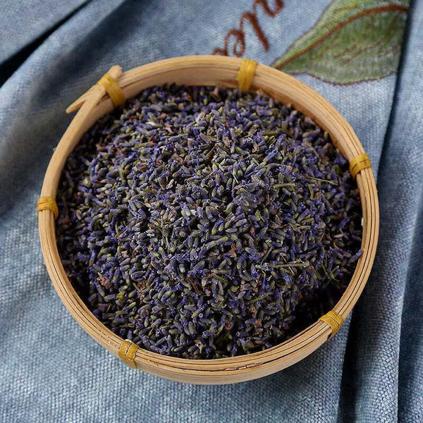 80g Natural Lavender Flower Tea Chinese Herbs Tea Lavender Floral Tea Loose Leaf