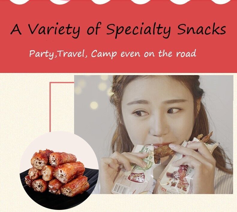Chinese Snack box Asian korean japanese 64PCS local specialty duck neck vacuum