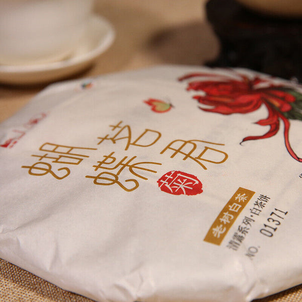 Zhong Cha Qinglu Series 5932 Leaf Cake Old Tree White Tea "Ju" 357g