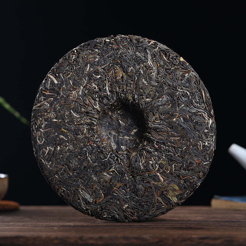 357g Yunnan Raw Puerh Tea Cake Bulang Mountain Pu-erh Shengcha Premium Pu'er Tea