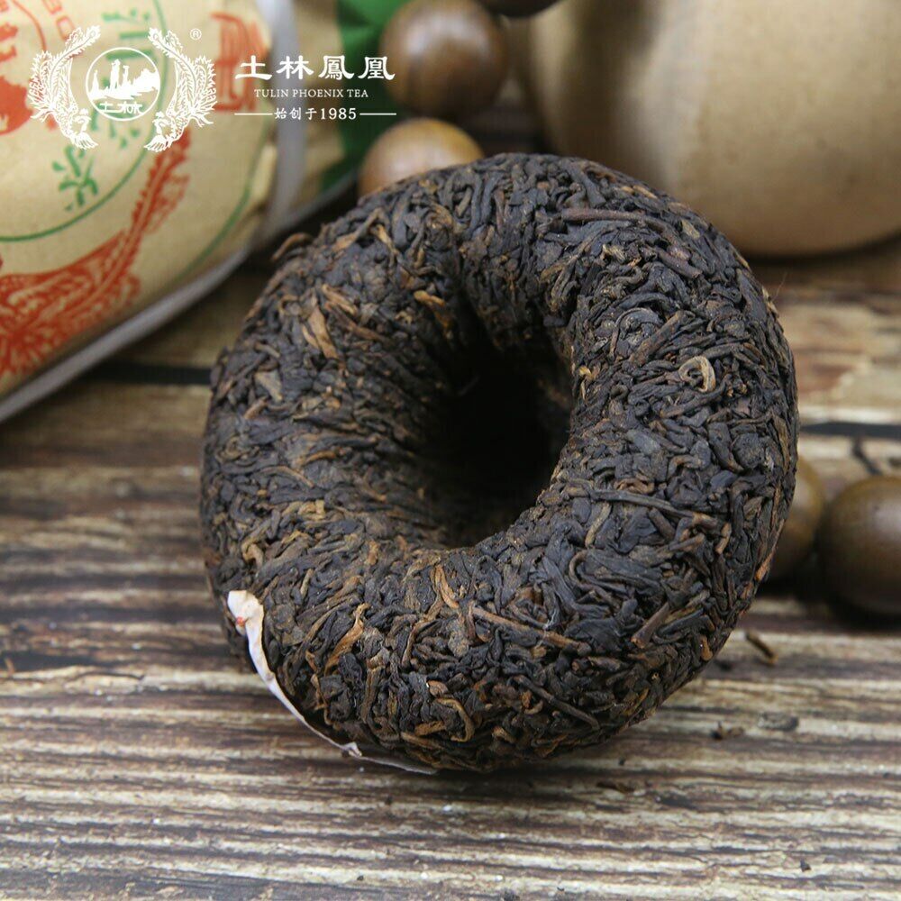 Tulin Fenghuang Yunnan Puer Tea Phoenix Puer Ripe Tuo Cha 801 Tuocha 100g