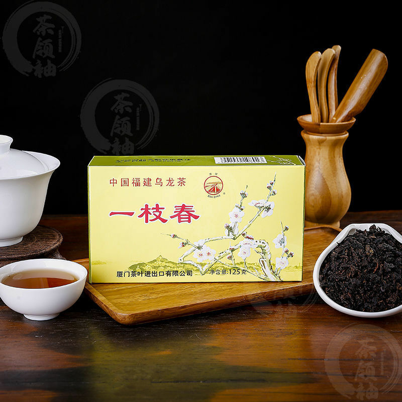 Sea Dyke Brand XT801 Yizhi Chun China Fujian Oolong Tea Loose Leaf 125g Box Secondary image