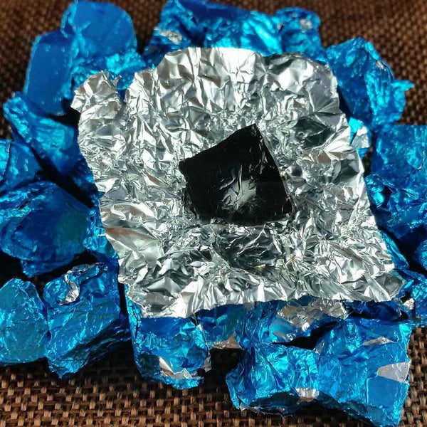 Puer Raw Chagao Blue Foil Packing Pu-erh Shen Tea Cream Cha Gao Sheng Resin