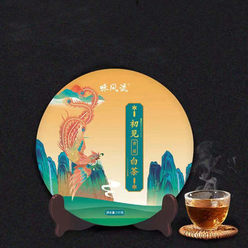 350g First Grade Chinese White Tea Fuding White Tea Organic Shou Mei Tea Cake Main image