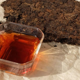 Yongde Ancient Tree Lao Cha Tou Pu-erh Tea Cake 380g Ripe Pu'er Puer Tea