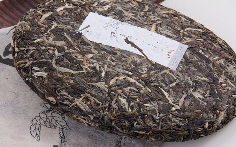 Haiwan Old Comrade Five Star Arbor 357g Qiaomu Puerh Tea Age-Fermeted Tea