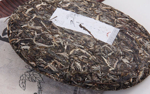 Haiwan Old Comrade Five Star Arbor 357g Qiaomu Puerh Tea Age-Fermeted Tea