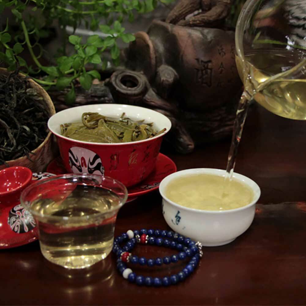 yr Raw Puerh Chinese Pu-erh Loose Tea Sheng Puer Shen Cha 200g