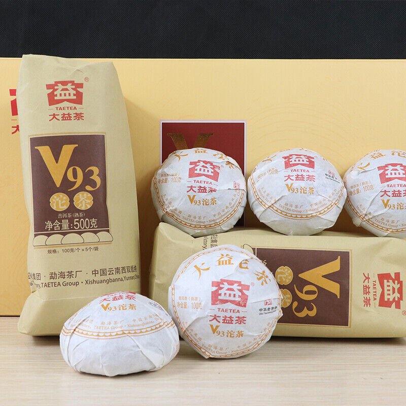 Dayi V93  Menghai TAETEA Pu-erh  Pu'er Tea Tuo Cha Ripe Puer