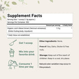 Organic-Lion's Mane Mushroom Powder 454g