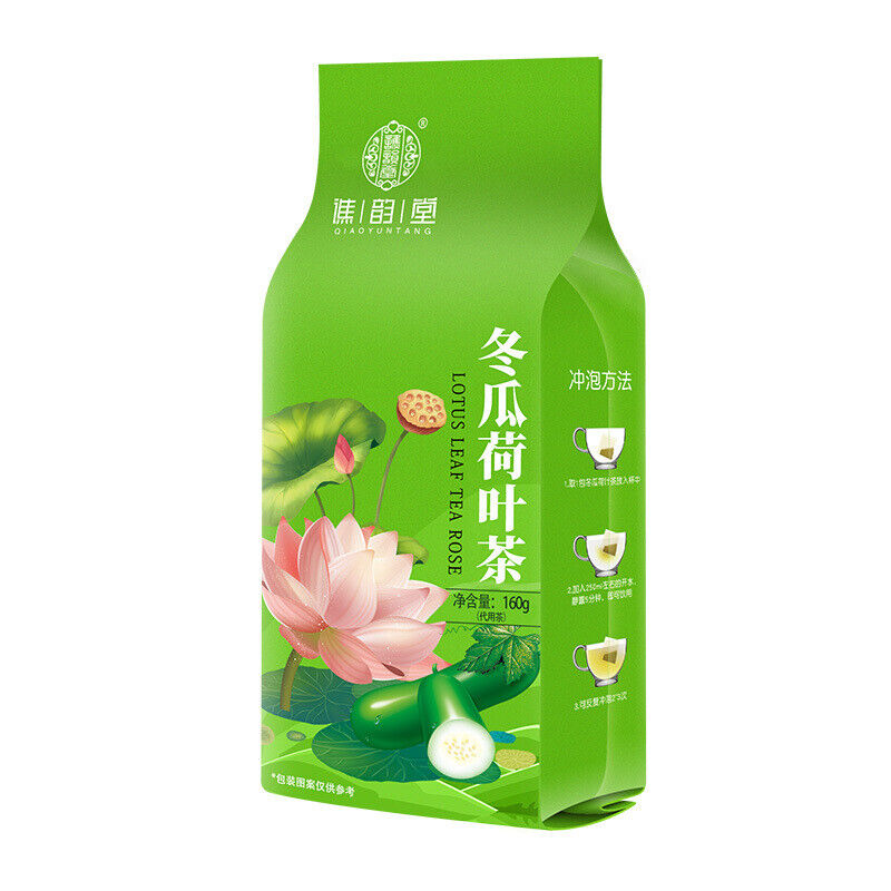 40 Pcs Herbal Teabags Includes Rose Lotus Leaf and White Gourd Slimming Tea 160g Main image