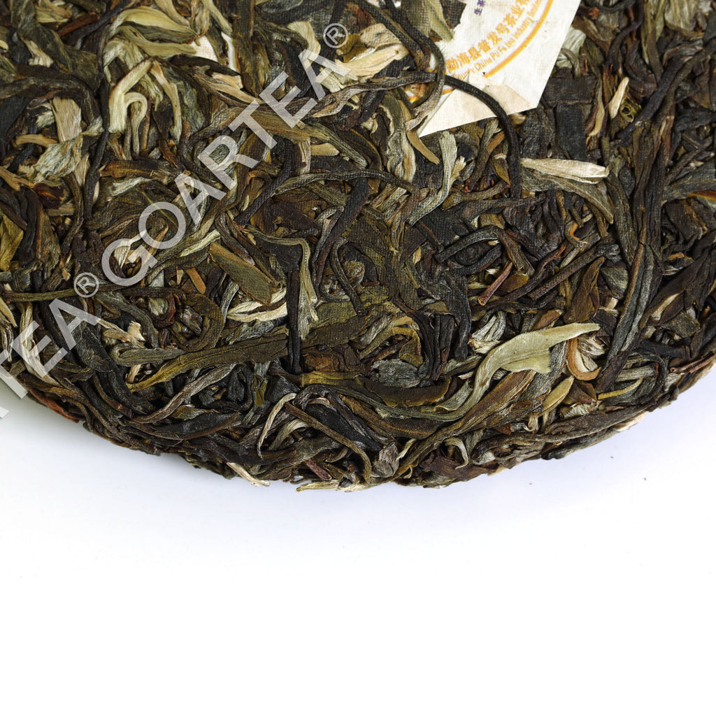 yr 400g Certificated Organic Yunnan Banzhang Pu'er Puer puerh Tea Raw Cake