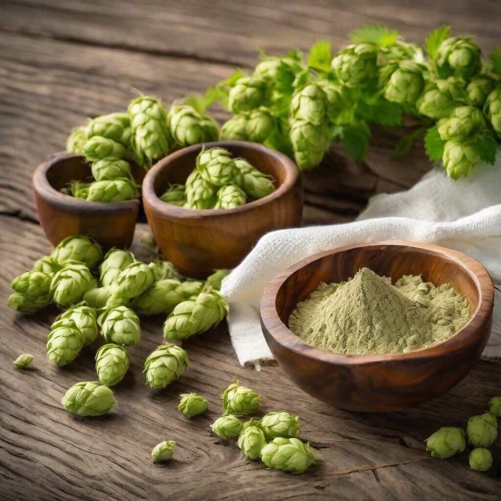 Hops extract  Hops Powder 8.8oz Hops Flower (Humulus lupulus)