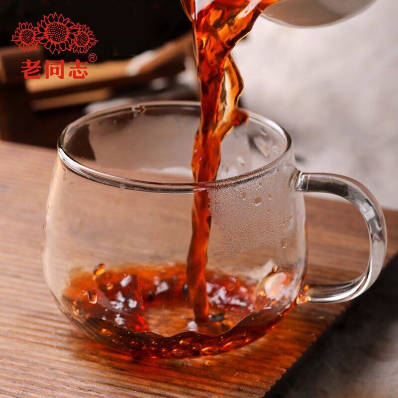 Haiwan Shu Puerh Tea Specialty Batch 221 Ripe Puer Chinese Tea Cake 400g
