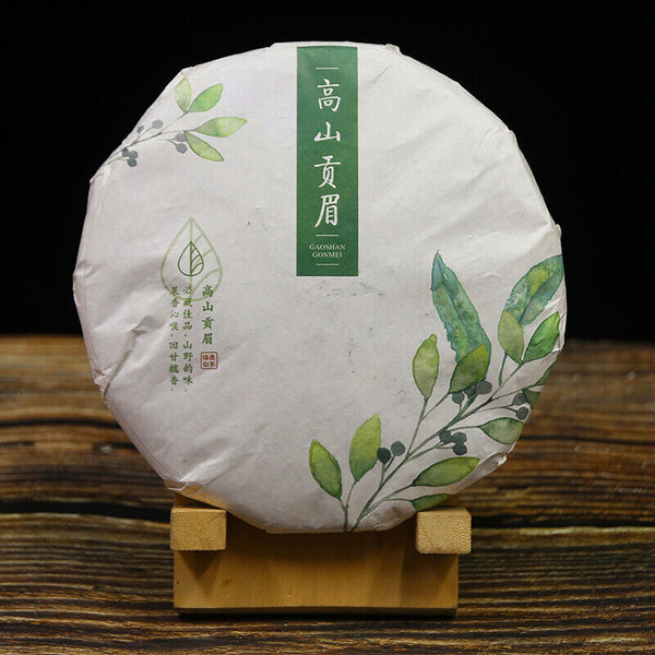 High Mountain Gong Mei 350g Chinese Old Tree Fuding White Tea Cake ShouMei