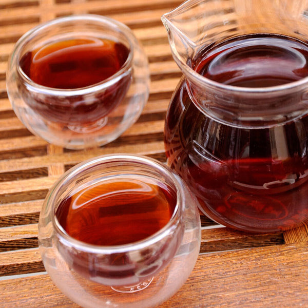 GOARTEA 10Pcs*8g Premium Pu-erh Puer Puerh Tee Yunnan Ancient Tree Ripe Tea
