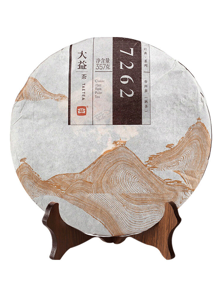 Menghai Dayi Classic 7262 Ripe Pu'er Tea Ripe Puer Pu Erh Tea 357g/12.59oz