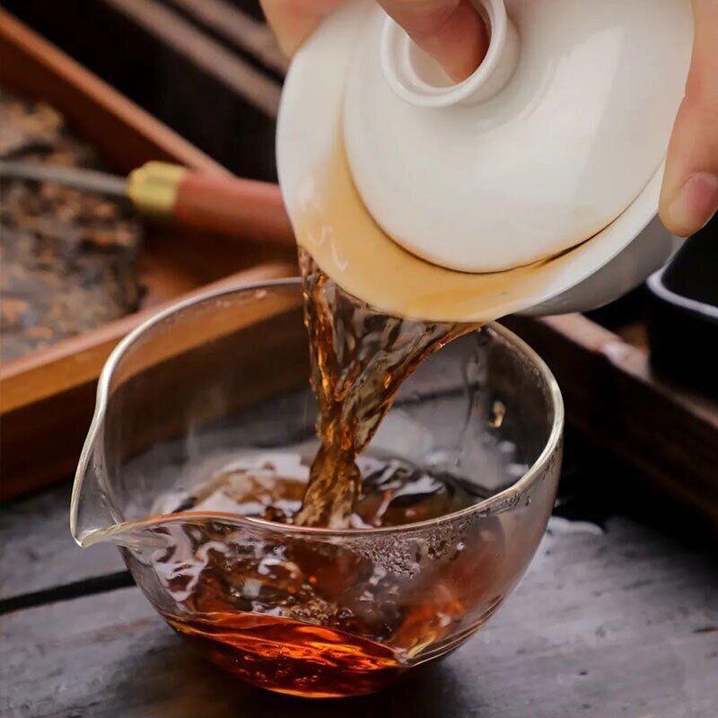 Haiwan Shu Puerh Tea MengHai QiZiBing Ripe Puer Tea Cake 357g