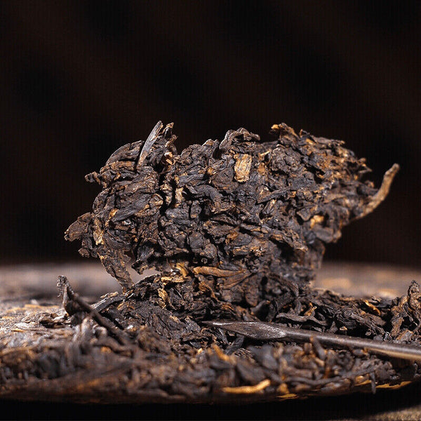 CHINATEA Classic 8571 Yunnan Chi Tse Beeng Cha Pu-erh Tea Cake 357g Ripe