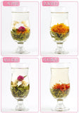 18pcs Handmade Blooming Flower Tea Blooming Tea Flowers Balls Green Tea Gift Box