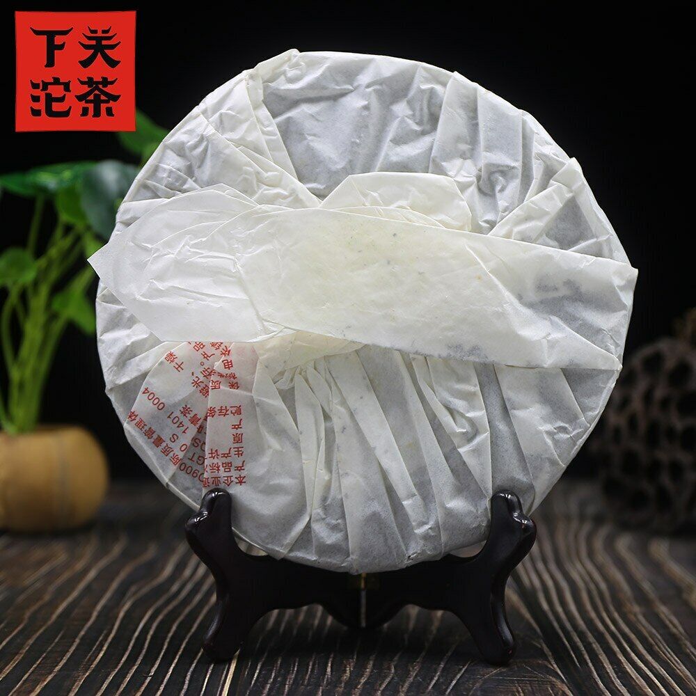 Xiaguan Puh Er Pine Crane Qizi Shen Puer Chinese Tea Cake 357g