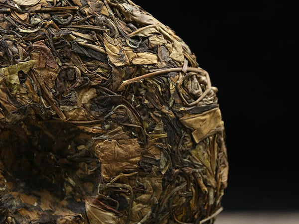 High Mountain Gong Mei 350g Chinese Old Tree Fuding White Tea Cake ShouMei