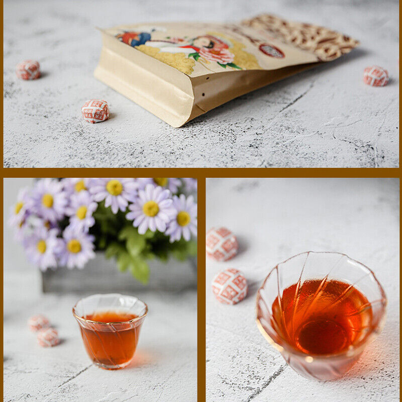 XIAGUAN Tuocha Wei Tuo Pu-erh Tea Mini Tuo Cha Cha Ripe Puer Tea Pu'er Shu 200g