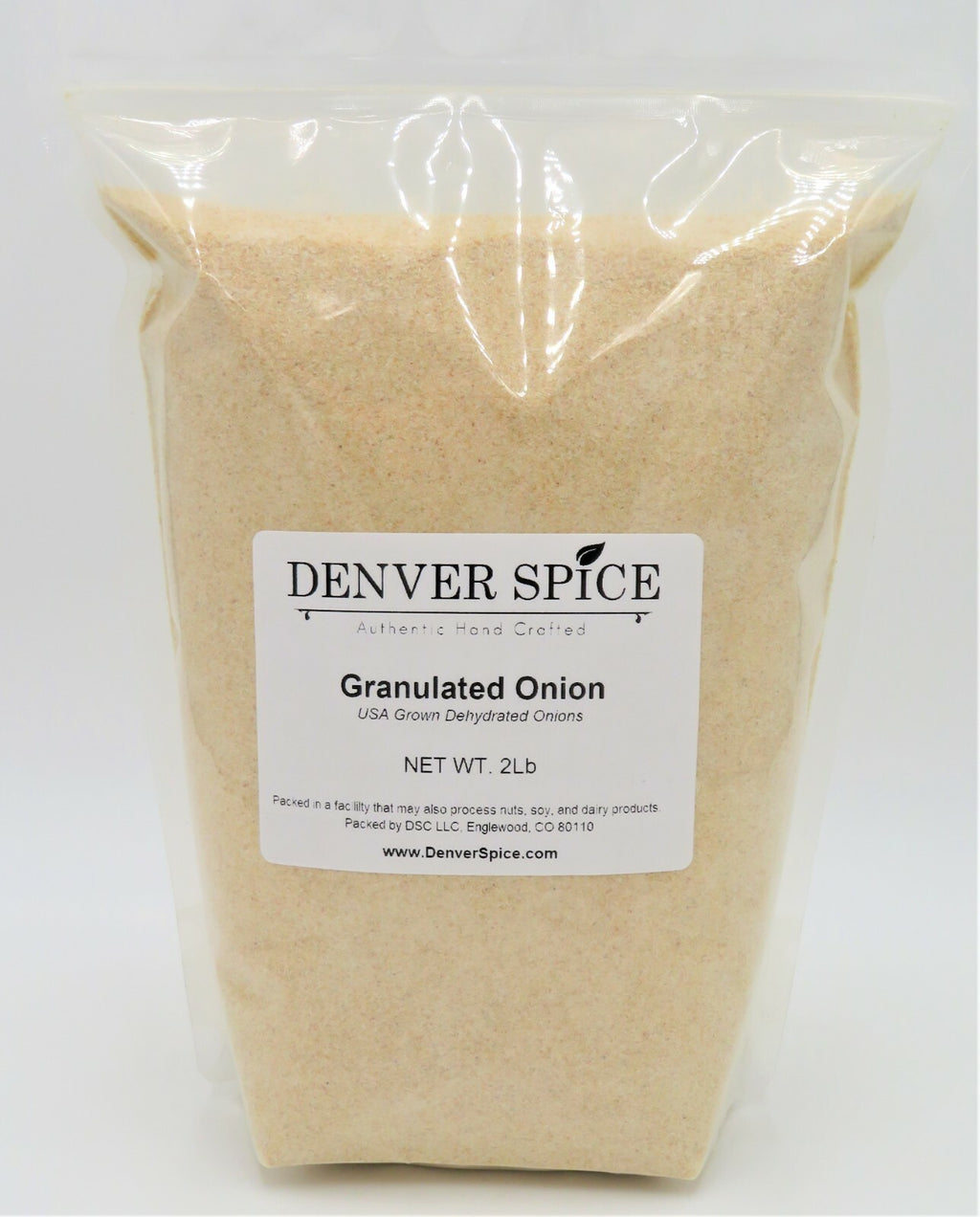 Onion, Dried & Granulated - 2 Pound - USA Grown Dehydrated Dried Vegetables
