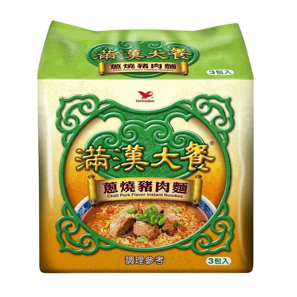 統一仿古大食速溶牛肉面 (3 包/套)