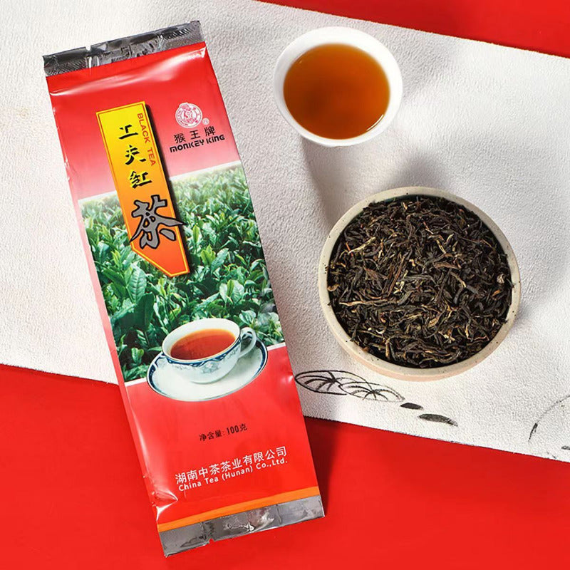 100g Organic Kungfu Black Tea Bagged Chinese Red Tea Gongfu Black Tea Loose Leaf Main image