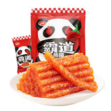 192g New Package! WEILONG Latiao Hotstrips Chinese Weilong Snack 中国卫龙霸道熊猫正宗麻辣辣条