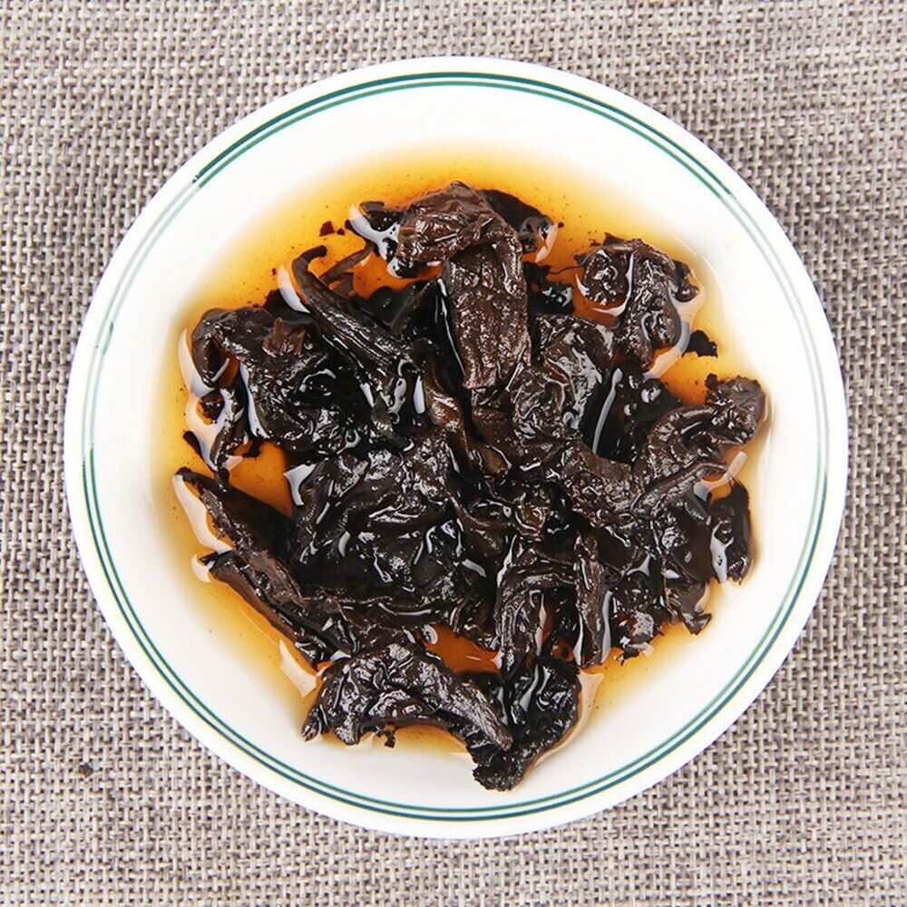 Tibetan Mellow Ancient Rhyme Tea Brick Ripe Puer Tea Yunnan Shu Puerh 1000g