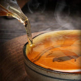 357g Yunnan Old Raw Pu-erh Cake Tea Top Bingdao Super Grade Sheng Puerh Tea