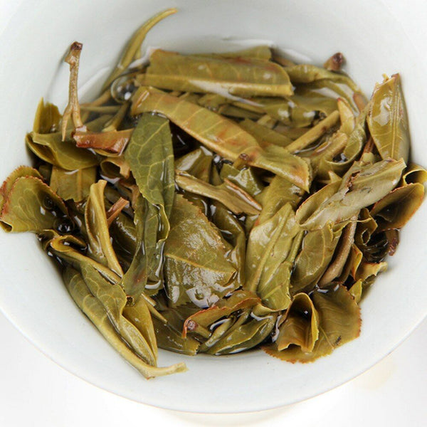 Peacock Green Brick Raw Puer Tea Yunnan Ancient Tree Sheng Puerh 1000g
