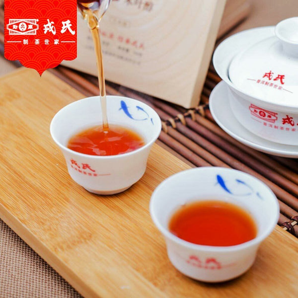 Mengku Rongshi Mu Ye Chun 3 Years Aged Ripe Pu-erh Tea Brick 100g
