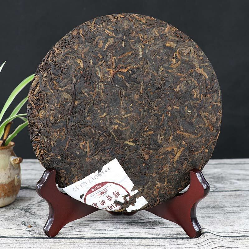 LaoTongZhi Ripe Puer Chun Xiang Tea Cake Batch 171 Shu Pu Er Tea 357g