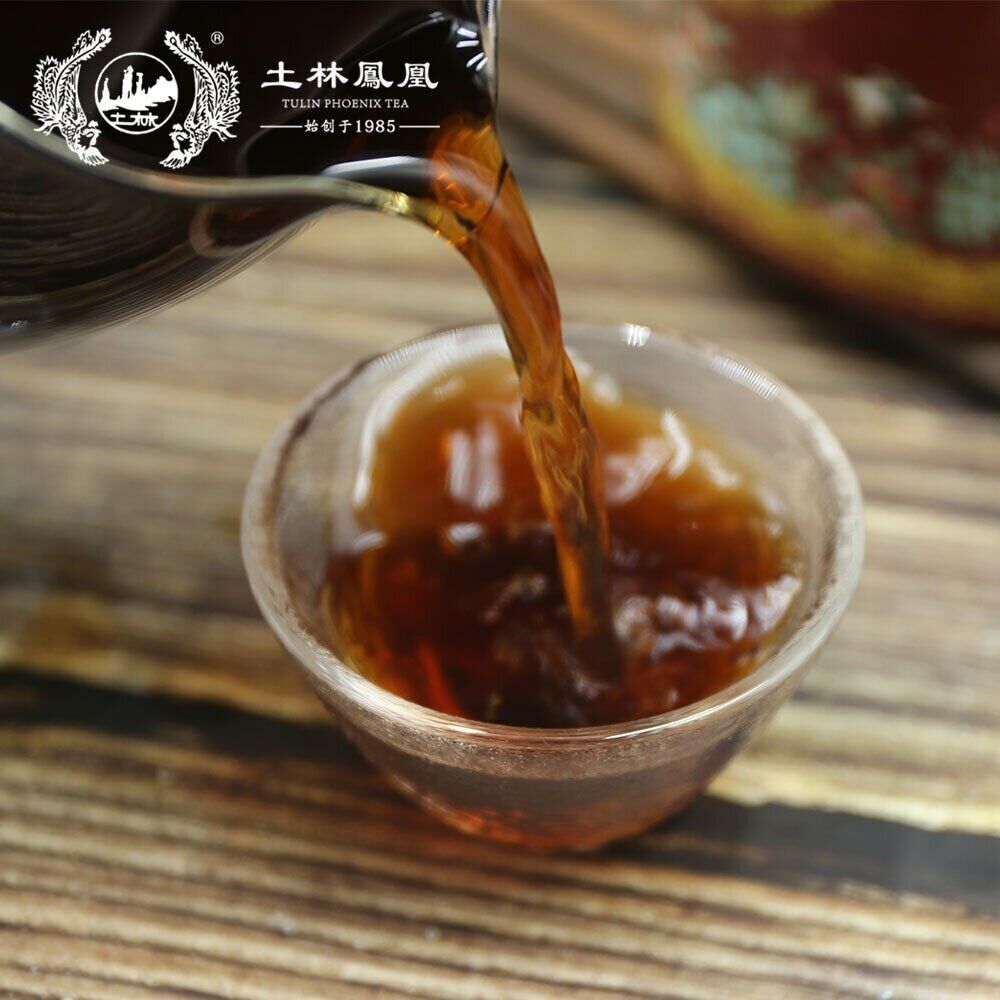 TuLin Phoenix Shu Puer Tuocha Tea "Ru Yi" Mushroom Ripe Puerh Tuocha 250g