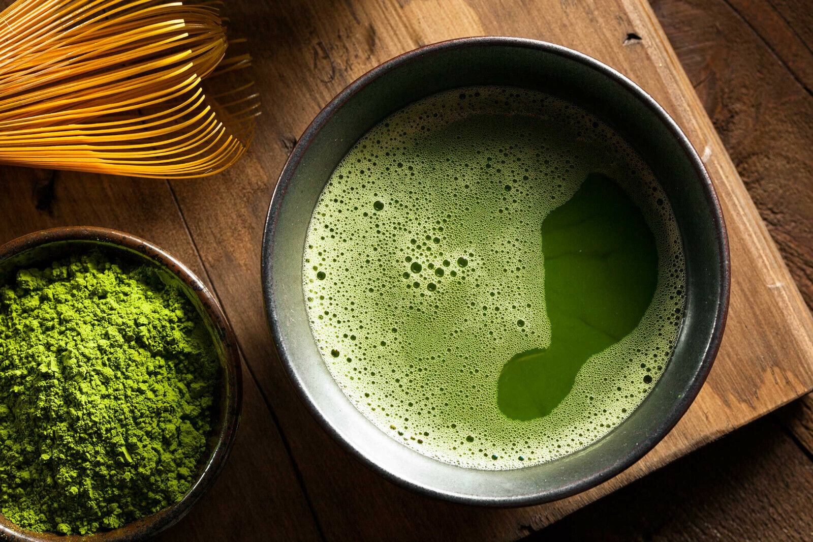 Matcha Green Tea Powder | Organic Pure Japanese Asian Spice Drink Cook Bake 80g Secondary image