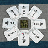 100g Biscuit Small Square Brick  Chinese Fuding White Tea White Peony Bai Mu Dan