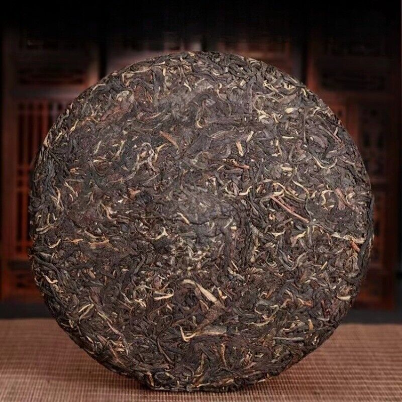 357g Yunnan Qizi Pu'er Cake Tea Bulang Old Pu-erh Raw Tea Sheng Puerh Tea