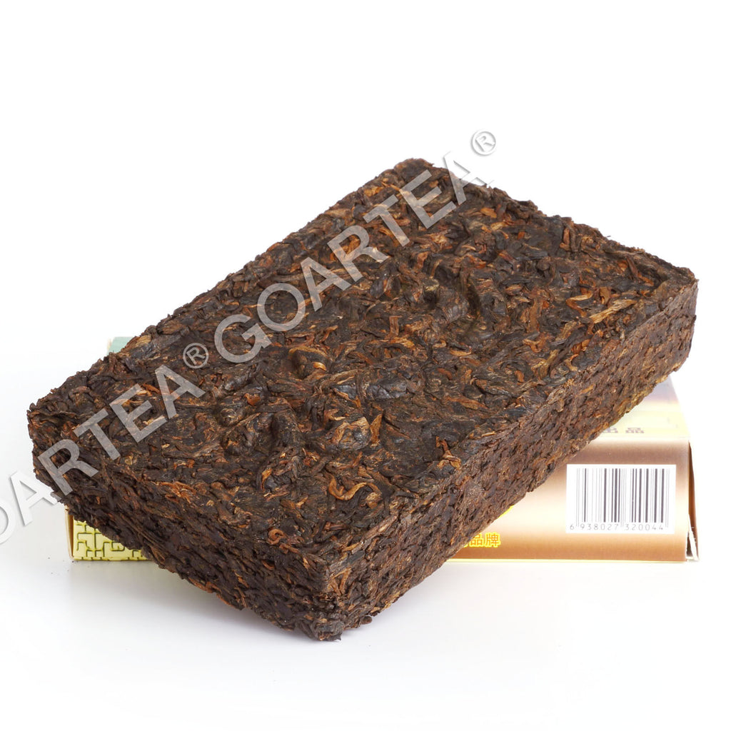 yr 250g Yunnan Pu'er Puer puerh Ripe Brick Tea Bulang Mount Aged Golden Bud