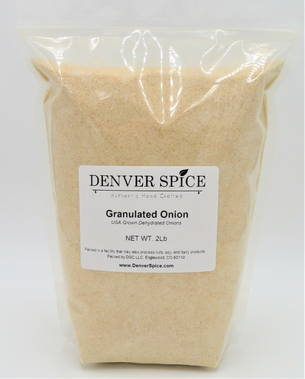 USA Grown Dried Granulated Onions, 2lb - Flavorful & Convenient